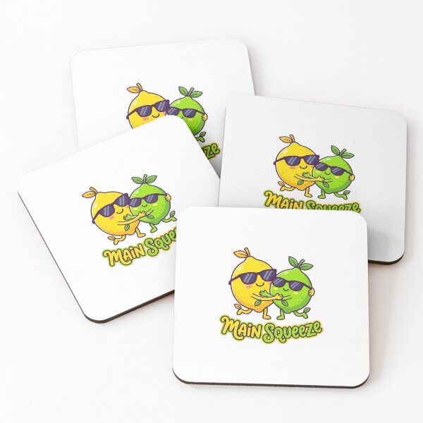 Item preview, Main Squeeze Funny Summer Lemon Lime Tee designed and sold by 7Four1 Designs.
