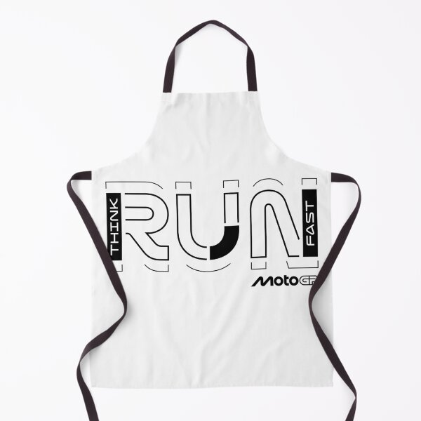 Item preview, Think Run Fast MotoGP Racing Geometric Typography designed and sold by Stotee.