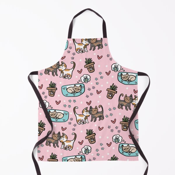 Item preview, Cute Pink Cat Love designed and sold by SantaLisaPier.