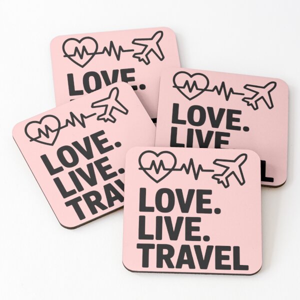 Item preview, Love. Live. Travel designed and sold by 123ks.