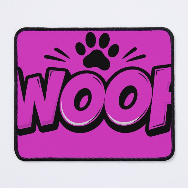 Item preview, Woof | Funny Dog Lover Sticker | Cute Puppy Quote | Pet Lover Gift designed and sold by VasiArtLab.