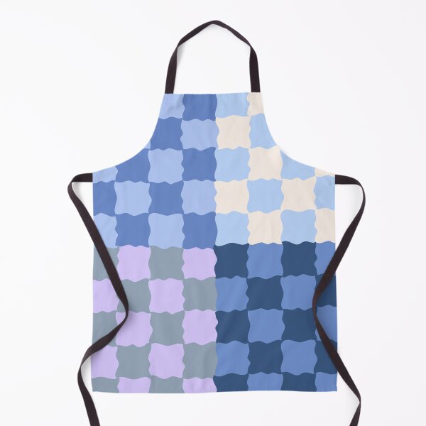 Item preview, Blueberry Milk Checkerboard Pattern | Soft Retro Pastel Geometric designed and sold by nineFlorals.