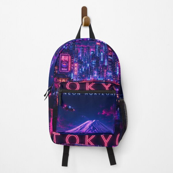 Item preview, Tokyo Neon Horizons | Cyberpunk Skyline | Futuristic Cityscape | Synthwave Travel Art designed and sold by Neo Tokio.