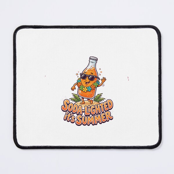 Item preview, Soda Lighted Its Summer Funny Soda Pop Tee designed and sold by 7Four1 Designs.