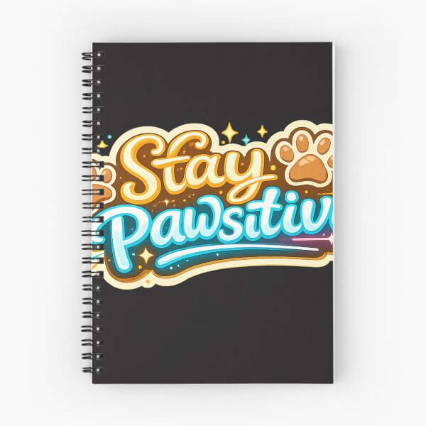 Item preview, Stay Pawsitive | Cute Dog Pun | Positive Pet Quote | Dog Lover Sticker designed and sold by VasiArtLab.