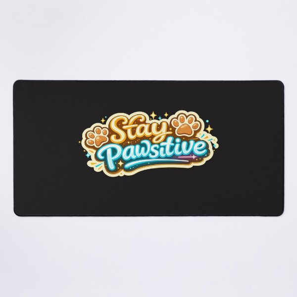 Item preview, Stay Pawsitive | Cute Dog Pun | Positive Pet Quote | Dog Lover Sticker designed and sold by VasiArtLab.