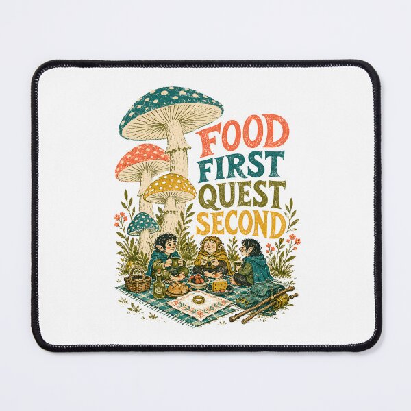 Item preview, Food First Quest Second Whimsical Fantasy Picnic designed and sold by Fenay Designs.
