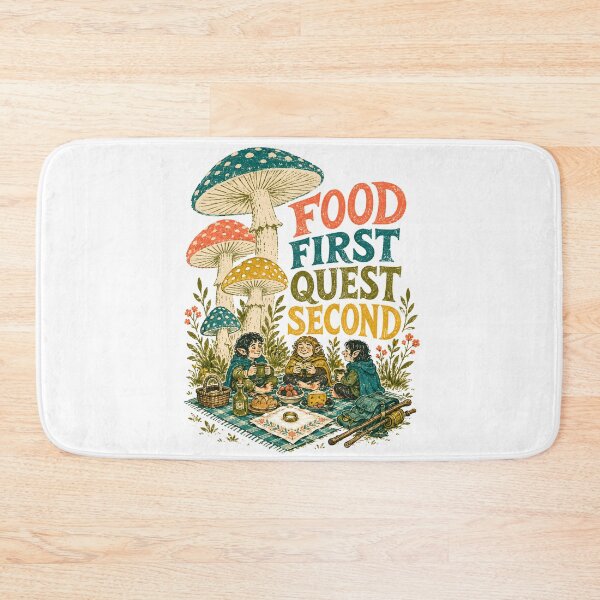 Item preview, Food First Quest Second Whimsical Fantasy Picnic designed and sold by Fenay Designs.