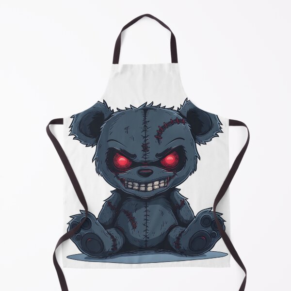 Item preview, Creepy Stitched Teddy Bear Red Eyes Horror Cute Design designed and sold by DeadPixlDesigns.