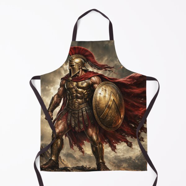 Item preview, Epic Spartan Warrior with Shield designed and sold by Mavila Forge.