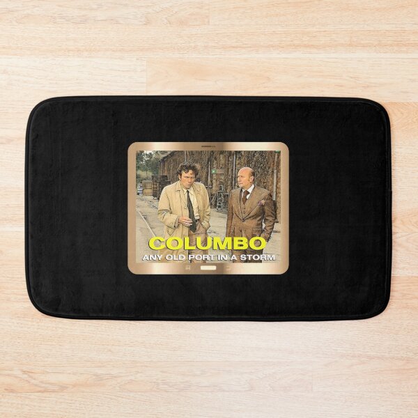 Item preview, Always Watching Columbo… VII (on Black) designed and sold by PawsitiveMum3.