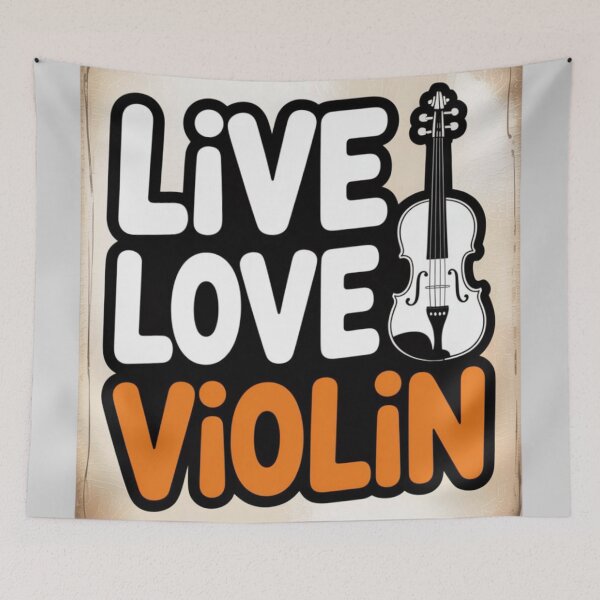 Item preview, Live. Love. Violin designed and sold by 123ks.