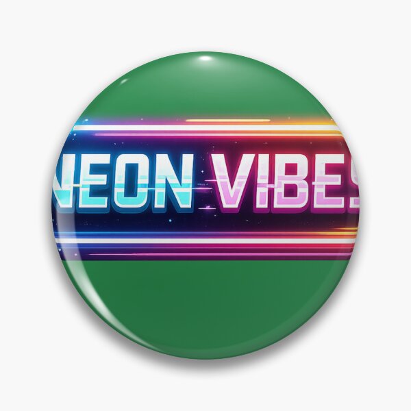 Item preview, Neon Vibes | Retro Synthwave Aesthetic | Vaporwave Glow | Colorful Neon Design designed and sold by VasiArtLab.