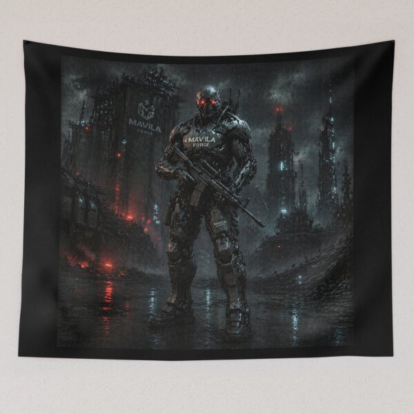 Item preview, Sci-Fi Cybernetic Warrior Armor designed and sold by Mavila Forge.