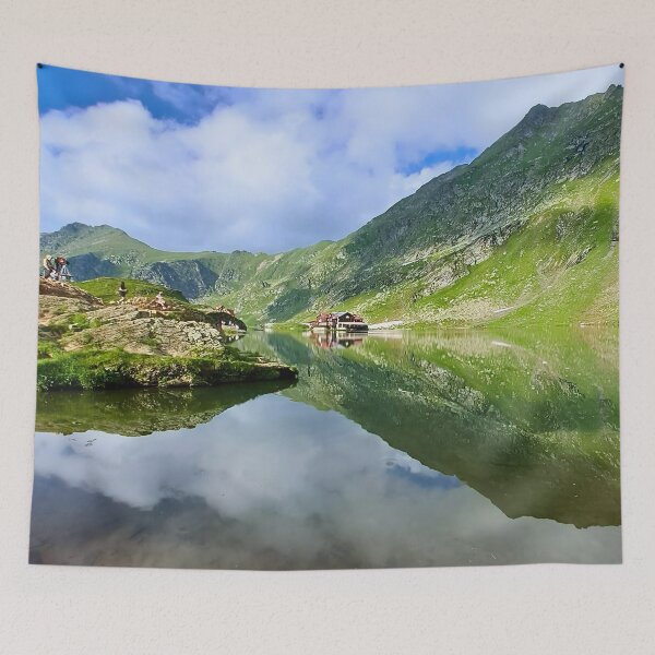Item preview, Stunning Balea Lake Romania – Alpine Photography designed and sold by MSMPrintDesign.