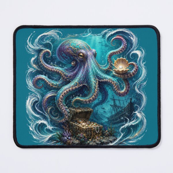 Item preview, Guardian of Underwater Treasures designed and sold by HeyFajnaLinja.