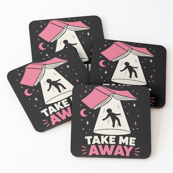 Item preview, Take Me Away – Magical Book Lover Reading Escape books world designed and sold by Huddy-clothes.