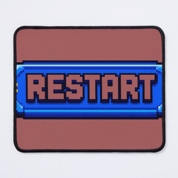 Item preview, Restart | Motivational Quote | Fresh Beginning | Never Give Up Typography designed and sold by VasiArtLab.
