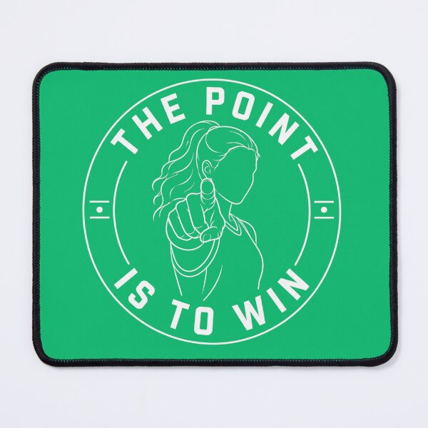 Item preview, The Point Is To Win Minimalist Motivational Line Art Quote designed and sold by Bhinfy.