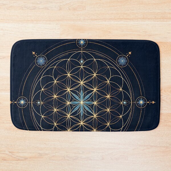 Item preview, Sacred Geometry Flower of Life designed and sold by Clockwork and Bloom.