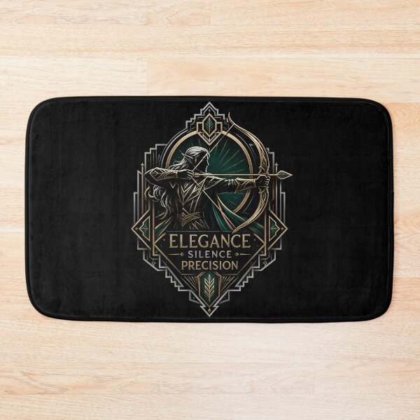Item preview, Elegance Silence Precision Elven Archer Art Deco Fantasy designed and sold by Fenay Designs.