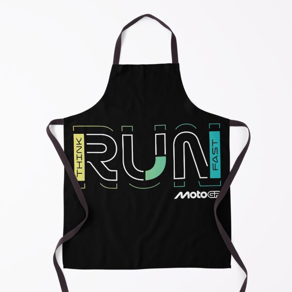 Item preview, Think Run Fast MotoGP Racing Geometric Typography designed and sold by Stotee.