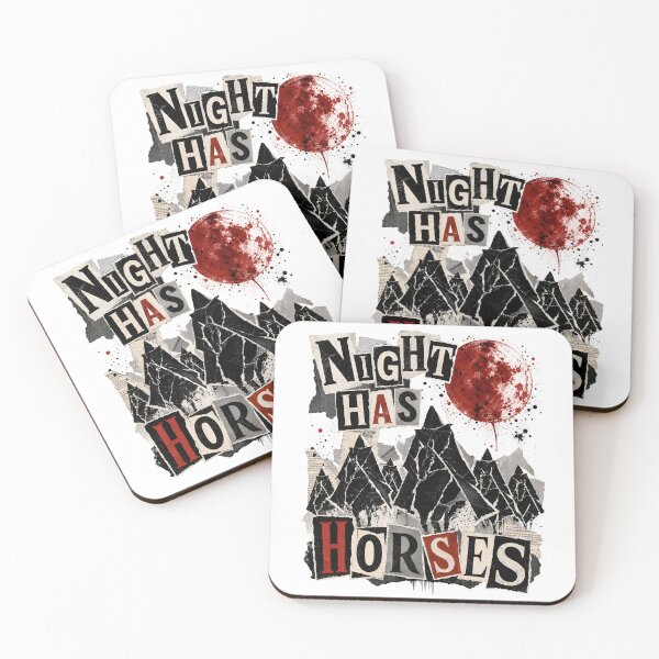 Item preview, Night Has Horses Dark Fantasy Wraith Riders designed and sold by Fenay Designs.