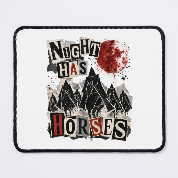 Item preview, Night Has Horses Dark Fantasy Wraith Riders designed and sold by Fenay Designs.