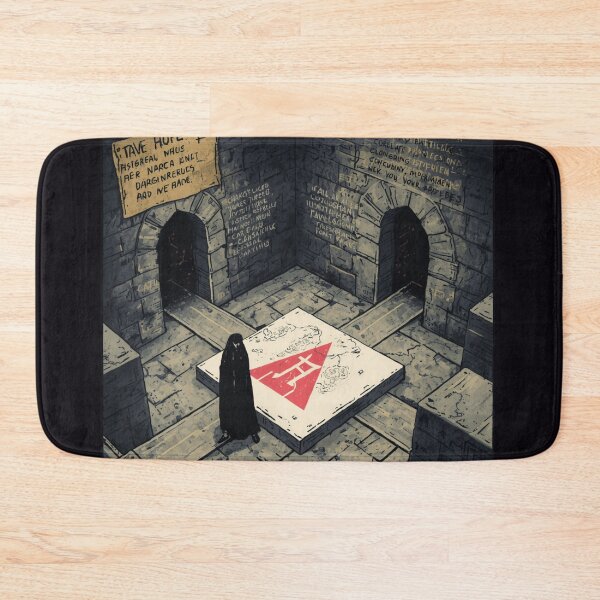 Item preview, CAVE — The Warning Stone Underground designed and sold by GeoWhimsy Studio.