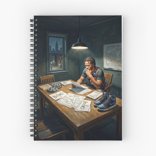 Item preview, Jalen Brunson NY Knicks Studying For 2027 MVP Season designed and sold by Home Decor Art.