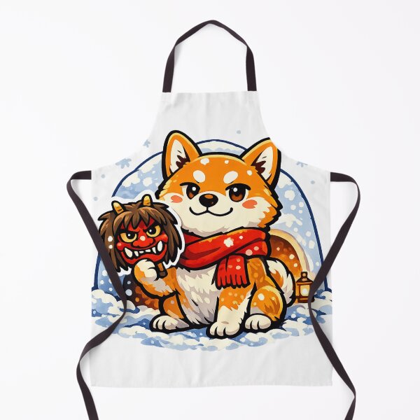 Item preview, Akita Namahage Shiba Inu Sticker | Cute Japanese Winter Dog | Kawaii Japan Culture Anime Design designed and sold by kawaii animal store (in Japan).