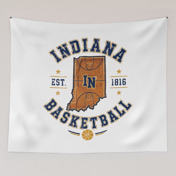 Item preview, Indiana Basketball Vintage Distressed Retro Collegiate State Graphic designed and sold by Bhinfy.