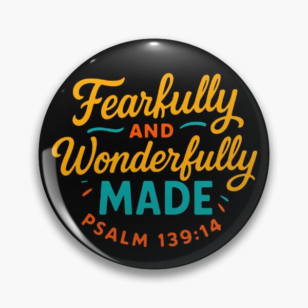 Item preview, Psalm 139:14 Fearfully And Wonderfully Made designed and sold by plushism.