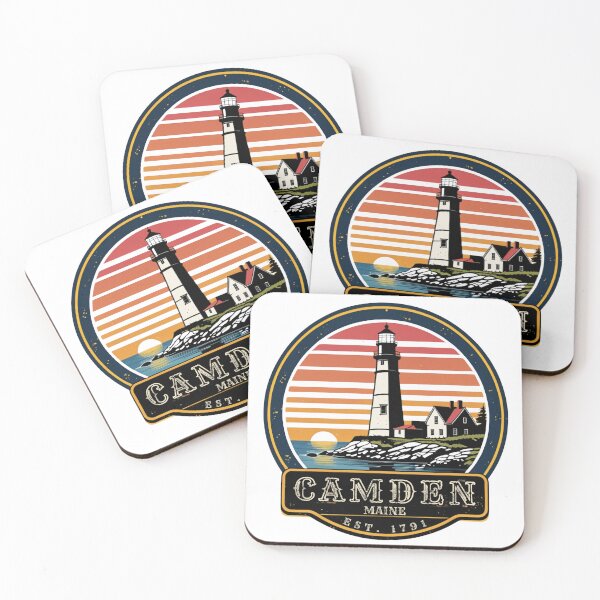 Item preview, Vintage Camden Maine Lighthouse designed and sold by ByMorad.