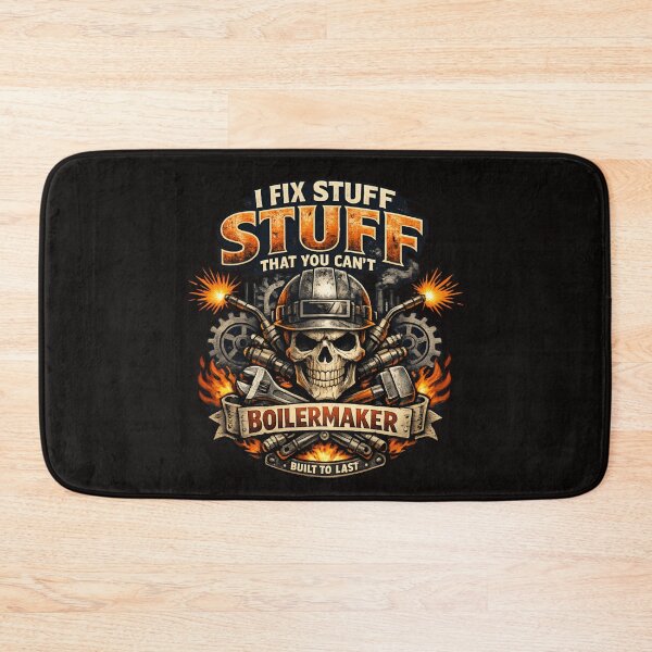 Artikelvorschau, Ich repariere Dinge, die du nicht reparieren kannst – Boilermaker Skull entworfen und verkauft von SidTastic .