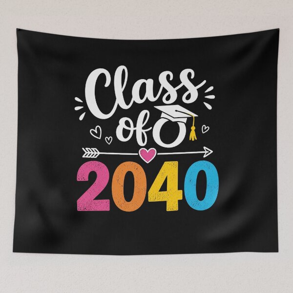 Item preview, Class of 2040 With Teacher – Pink Coquette Bow First Day of School Design designed and sold by viectory.