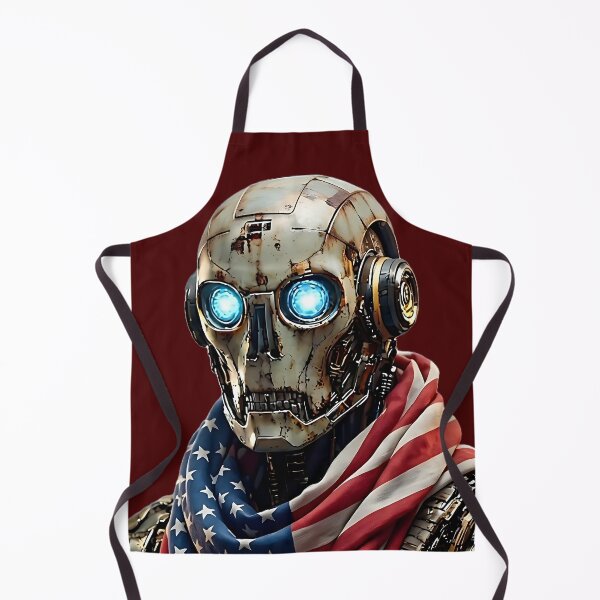 Item preview, Cyberpunk Uncle Sam: Distopian Freedom Fighter designed and sold by ToxicInkArt.