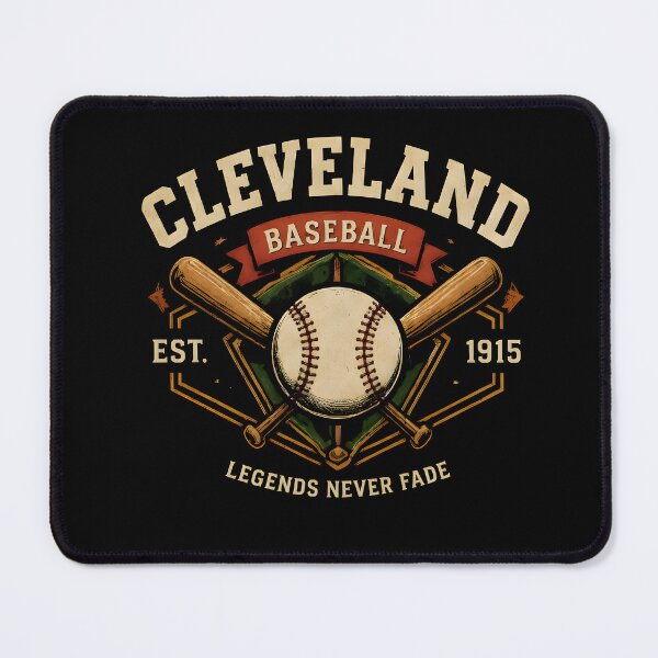 Item preview, Cleveland Baseball Vintage Retro Sports Fan Graphic T-Shirt Legends Never Fade designed and sold by PixelForge11.