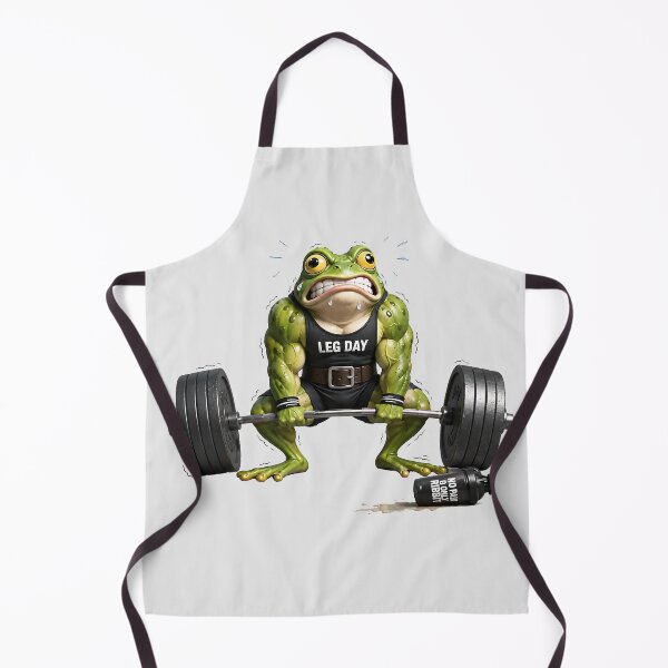 Item preview, Gym Frog Leg Day Deadlift No Pain Only Ribbit designed and sold by MythicCotton.