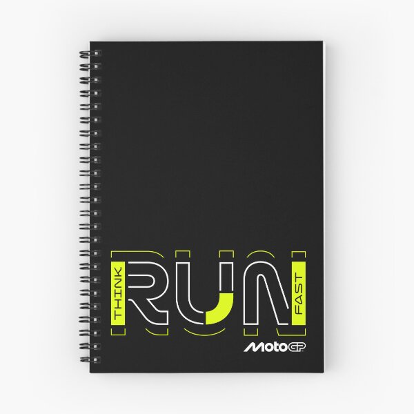 Item preview, Think Run Fast MotoGP Racing Geometric Typography designed and sold by Stotee.