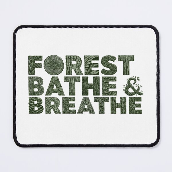 Item preview, Forest Nature Texture Type Botanical Letter Art Print Sticker Woodland Ecology Gift designed and sold by sharifex.
