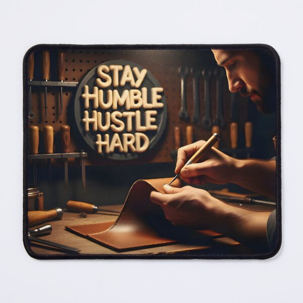 Item preview, Obsessed with Detail Artisan Leather Crafting: Hustle Mastery Blueprint Ad designed and sold by Creative-RE.