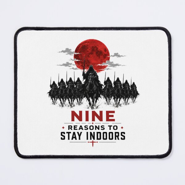 Item preview, Nine Reasons To Stay Indoors Dark Fantasy Wraith Art designed and sold by Fenay Designs.