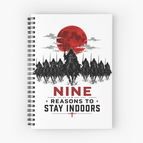 Item preview, Nine Reasons To Stay Indoors Dark Fantasy Wraith Art designed and sold by Fenay Designs.