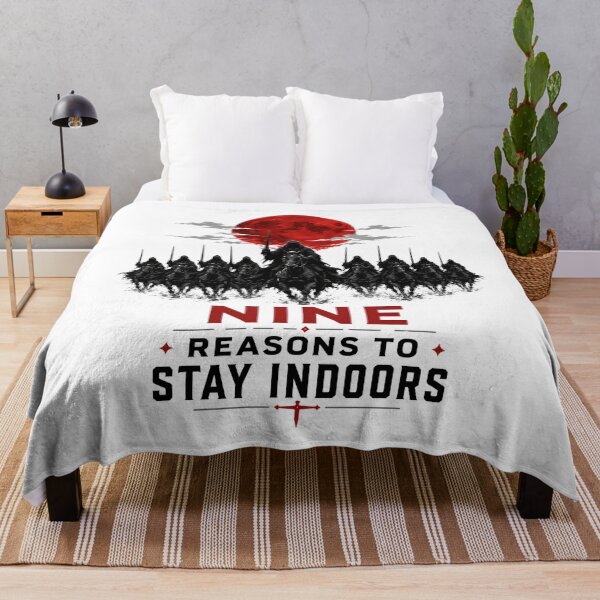 Item preview, Nine Reasons To Stay Indoors Dark Fantasy Wraith Art designed and sold by Fenay Designs.