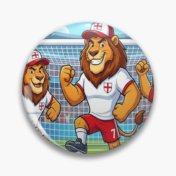 Item preview, 3 Lions successful football team for England  designed and sold by Barbara Burgess.