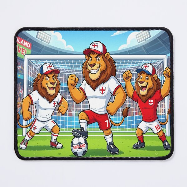 Item preview, 3 Lions successful football team for England  designed and sold by Barbara Burgess.