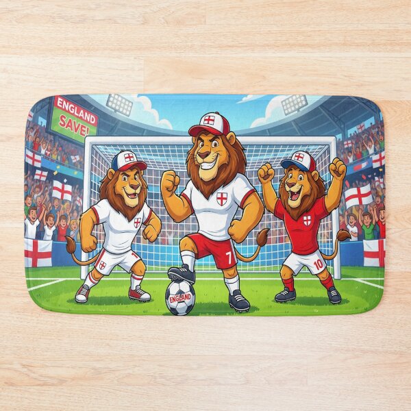 Item preview, 3 Lions successful football team for England  designed and sold by Barbara Burgess.