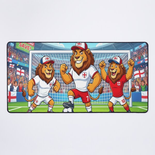 Item preview, 3 Lions successful football team for England designed and sold by Barbara Burgess.