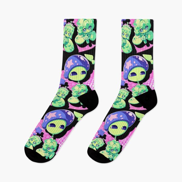 Item preview, Digital Art - Fantastical Kawaii Creatures, Acid Bright Japanese Style designed and sold by Zone--Gaming.